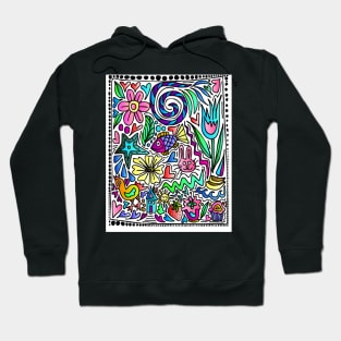 Happy little doodle Hoodie